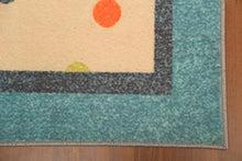 Load image into Gallery viewer, Brown &amp; Blue Traditional 5&#39; x 8&#39;ft Carpet - GS Productions
