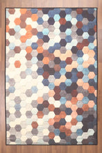 Load image into Gallery viewer, Multi Circles Traditional 5&#39; x 8&#39;ft Carpet - GS Productions
