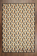 Load image into Gallery viewer, Black &amp; Brown Traditional 5&#39; x 8&#39;ft Carpet - GS Productions

