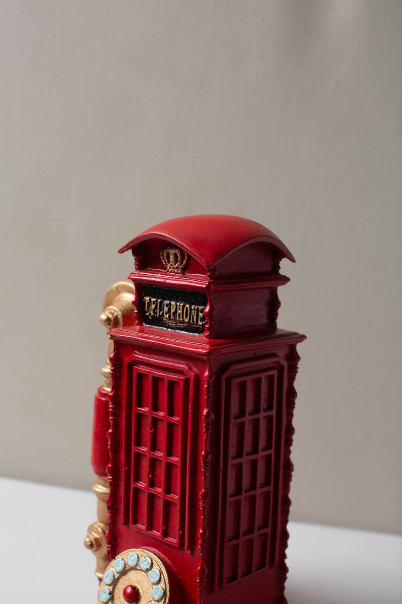 vintage red phone booth GS Productions