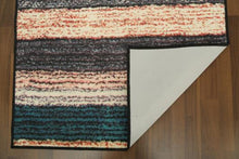 Load image into Gallery viewer, Black &amp; Blue Traditional 3&#39; x 8&#39;ft Carpet - GS Productions
