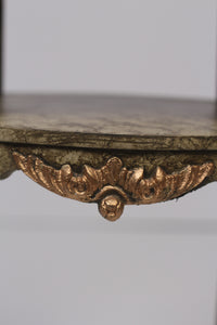 Olive Green & Golden Textured TABLE 1.5' x 2.5'ft - GS Productions