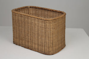 Set of 3 Brown Cane Baskets 13" x 18" - GS Productions