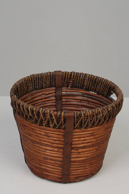 Brown Cane Basket 14