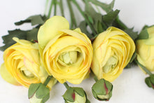 Load image into Gallery viewer, Yellow &amp; Green Bunch of Rose Flowers 7&quot; x 7&quot; - GS Productions
