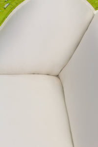 White & neon Green sofa couch 5'x 2.5' - GS Productions