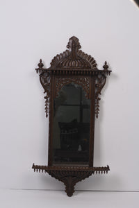 Brown traditional jharoka Mirror 2.5'x5'ft - GS Productions