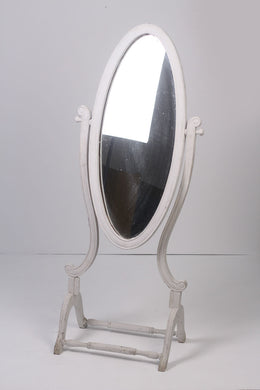 White classic Mirror stand 1.5'x6'ft - GS Productions