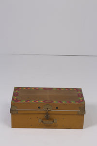Gold Yellow Hand Painted Trunk 2' x 1' - GS Productions