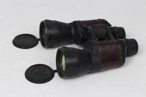 Black & Brown Binoculars with Leather Detail 11" x 16" - GS Productions