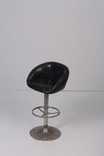 Load image into Gallery viewer, Set of 2 Black leather high stools 1&#39; x3.5&#39;ft - GS Productions

