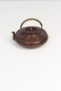 Copper Brown Real Antique Kettle in Copper Material 9" x 9" - GS Productions