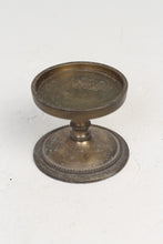 Load image into Gallery viewer, Antique Gold Metal Candle Stand 7&quot; x 10&quot; - GS Productions
