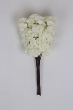 Load image into Gallery viewer, White Bunch Of Artificial Long Flower Stems 12&quot; x 22&quot; - GS Productions
