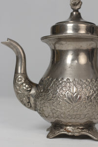 Antique silver traditional metal tea pot/kettle 09" Tea Bowl - GS Productions