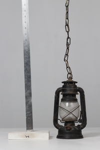 Black antique lantern bulb  7" x 10" - GS Productions