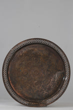 Load image into Gallery viewer, Dull Antique Traditional Carved Tray 16&quot; x 16&quot; - GS Productions
