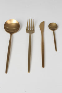 8 Sets Of Golden cutlery (each has 4 pieces) - GS Productions