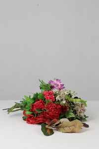 Purple & Red Artificial Decorative Plants - GS Productions