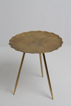 Load image into Gallery viewer, Golden Metal Side Table - GS Productions
