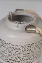 Load image into Gallery viewer, White candle lantern 09&quot; - GS Productions
