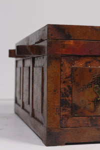 Original oxidised Copper Captain Box 3.5' x 1.5'ft - GS Productions