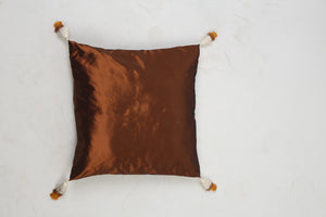 Set of 2 Satin Silk Soft Cushion Teasels Details - GS Productions