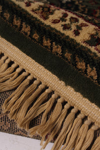 Green & Brown Traditional 4' x 6'ft Carpet - GS Productions