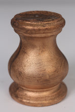 Load image into Gallery viewer, Copper gold wooden candle stand 05&quot; - GS Productions
