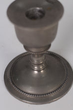 Load image into Gallery viewer, Antique silver candle stand 3&quot; x 5&quot; - GS Productions
