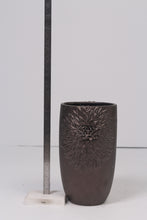 Load image into Gallery viewer, Metallic brown ceramic vase 09&quot;x 16&quot; - GS Productions
