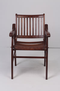 Brown wooden chair 1.5'x 3'ft - GS Productions
