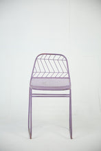 Load image into Gallery viewer, Light purple Metal chair. 1.5 x 2.5ft - GS Productions
