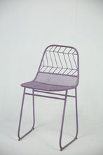 Load image into Gallery viewer, Light purple Metal chair. 1.5 x 2.5ft - GS Productions
