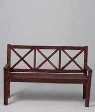 Load image into Gallery viewer, Brown wooden bench 5&#39;x 2.5&#39;ft - GS Productions
