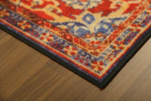 Load image into Gallery viewer, Blue &amp; Orange Traditional 5&#39; x 8&#39;ft Carpet - GS Productions
