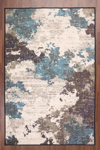 Load image into Gallery viewer, Blue &amp; White Traditional 5&#39; x 8&#39;ft Carpet - GS Productions
