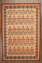 Load image into Gallery viewer, Orange &amp; Grey Traditional 5&#39; x 8&#39;ft Carpet - GS Productions
