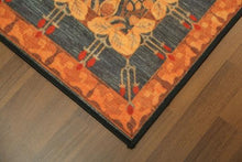 Load image into Gallery viewer, Orange &amp; Grey Traditional 5&#39; x 8&#39;ft Carpet - GS Productions
