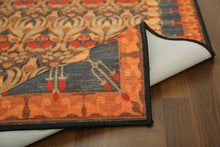 Load image into Gallery viewer, Orange &amp; Grey Traditional 5&#39; x 8&#39;ft Carpet - GS Productions
