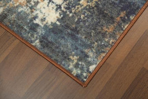 Off-white Textured Traditional 5' x 8'ft Carpet - GS Productions