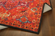 Load image into Gallery viewer, Orange Traditional 5&#39; x 8&#39;ft Carpet - GS Productions
