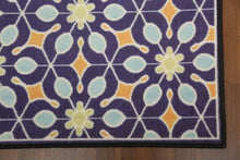Load image into Gallery viewer, Blue Flowers Traditional 5&#39; x 8&#39;ft Carpet - GS Productions
