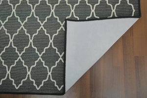 Black & White Traditional 4' x 6'ft Carpet - GS Productions