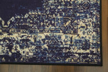 Load image into Gallery viewer, Blue &amp; White carpet 5&#39; x 8&#39;ft - GS Productions
