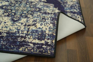 Blue & White carpet 5' x 8'ft - GS Productions