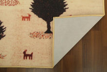 Load image into Gallery viewer, Brown Traditional 5&#39; x 8&#39;ft Carpet - GS Productions
