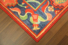 Load image into Gallery viewer, Orange Traditional 5&#39; x 8&#39;ft Carpet - GS Productions
