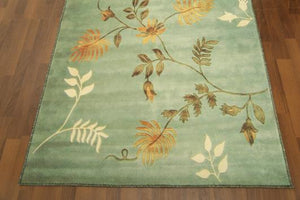 Green Traditional 5' x 8'ft Carpet - GS Productions