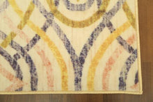 Load image into Gallery viewer, Light Yellow Traditional 5&#39; x 8&#39;ft Carpet - GS Productions
